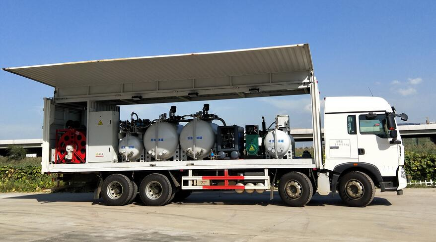 水电工程大型设备换油车